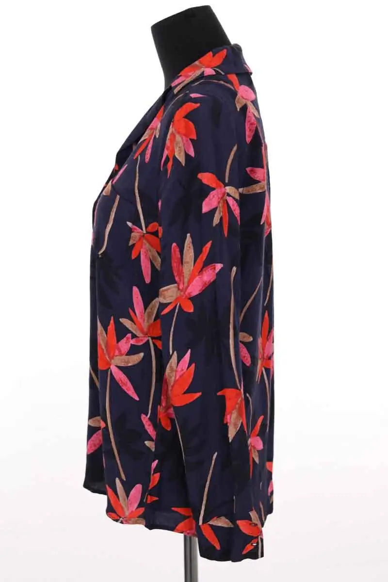 Chemise Sézane Marine en Viscose