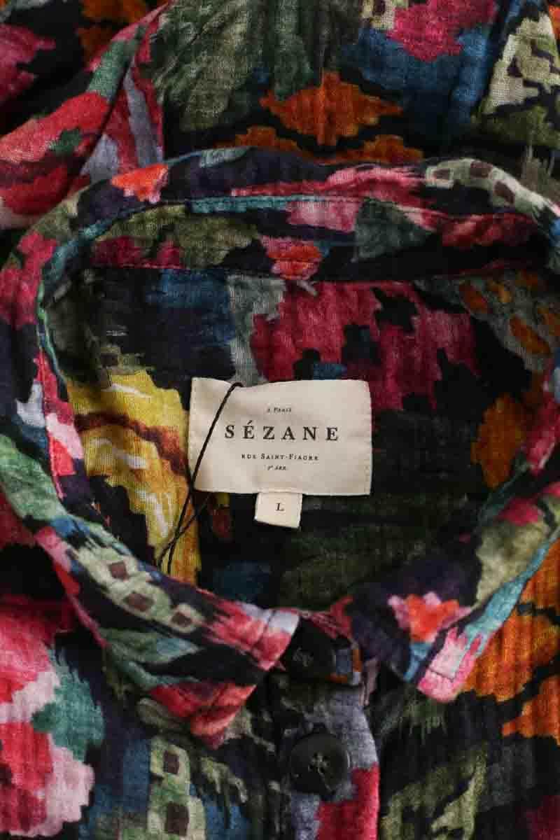 Chemise Sézane Multicolore en Coton