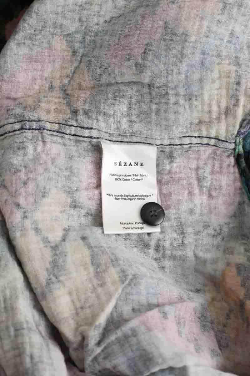 Chemise Sézane Multicolore en Coton