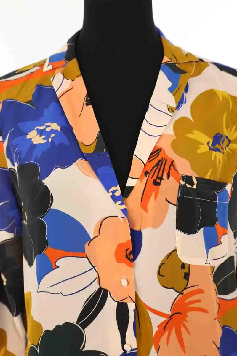 Chemise Sézane Multicolore en Soie