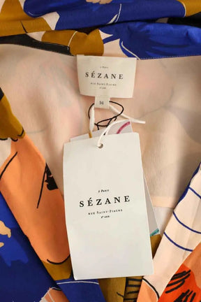 Chemise Sézane Multicolore en Soie
