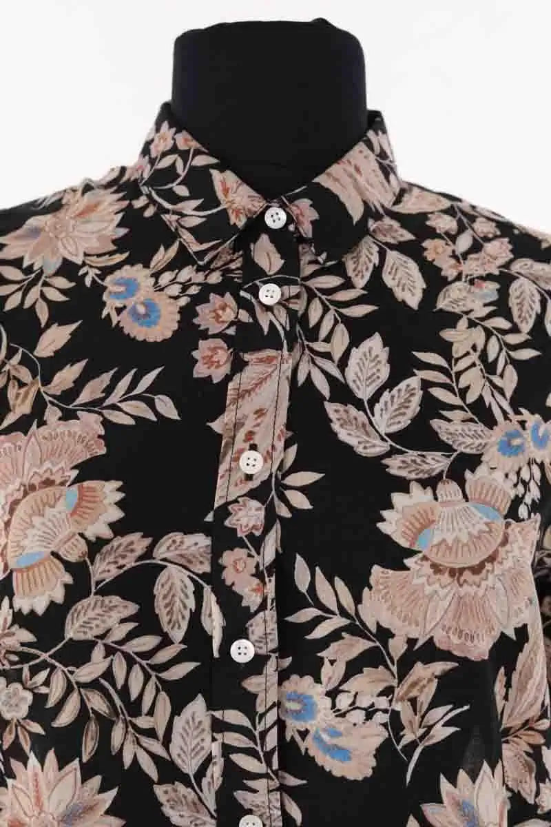 Chemise Sézane Noir en Coton