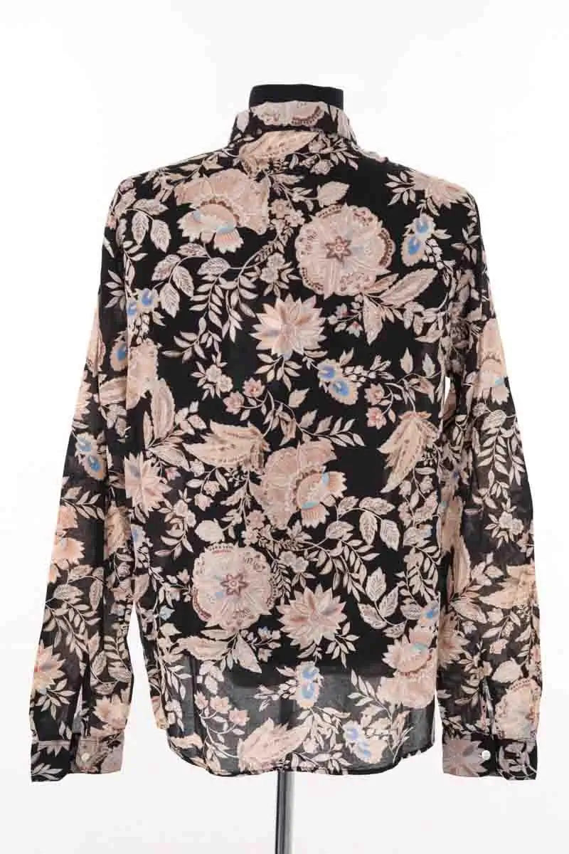 Chemise Sézane Noir en Coton