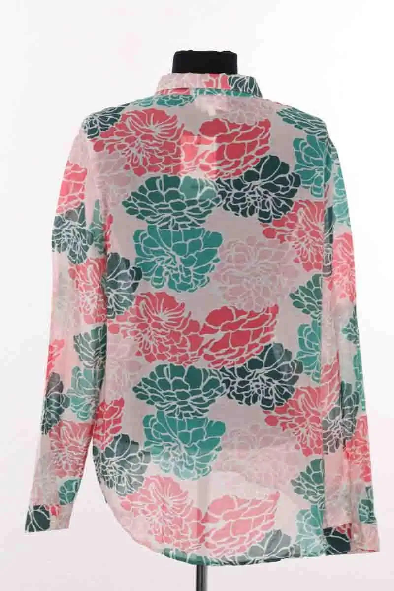 Chemise Sézane Rose en Coton