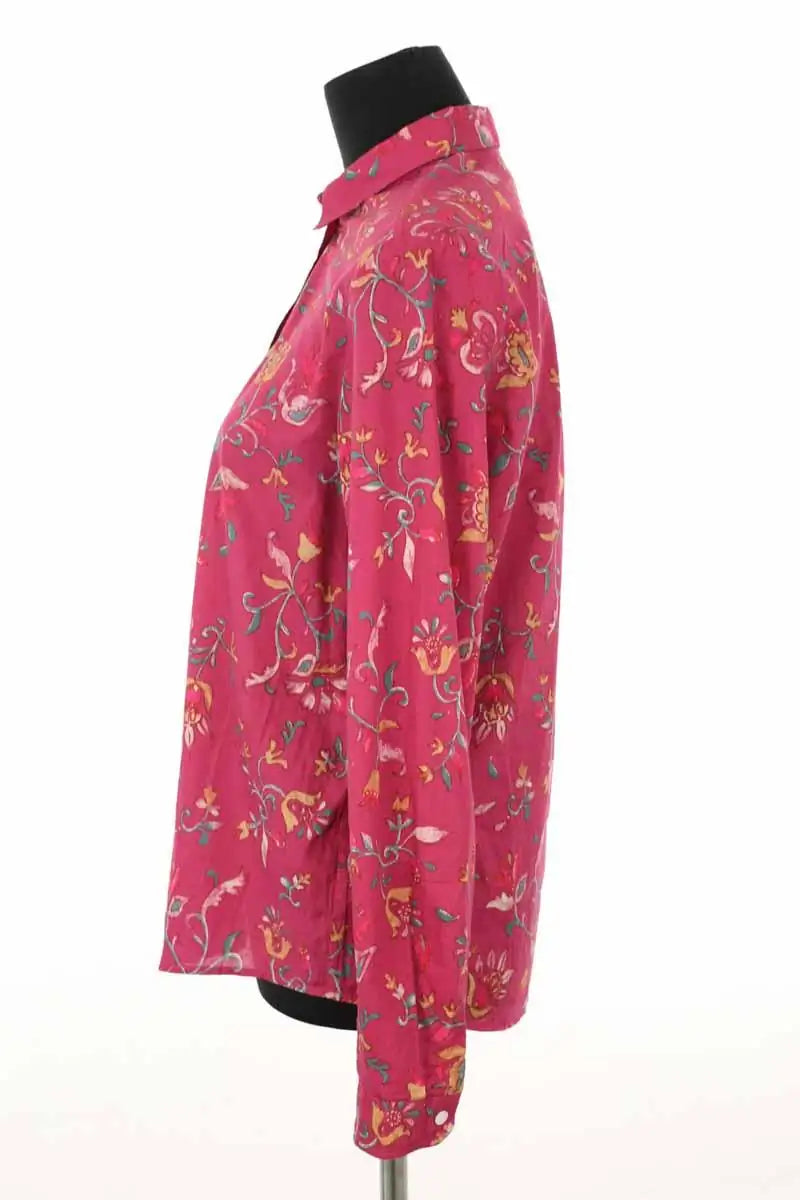 Chemise Sézane Rose en Coton