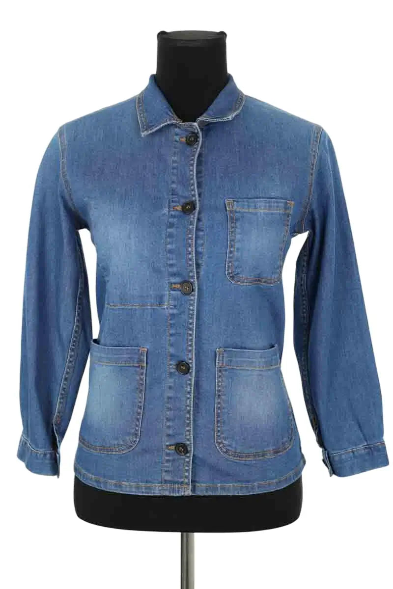 Chemise Soeur Bleu en Coton, taille S - Seconde Main