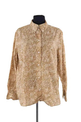 Chemise Soeur Camel en Coton, taille L - Seconde Main