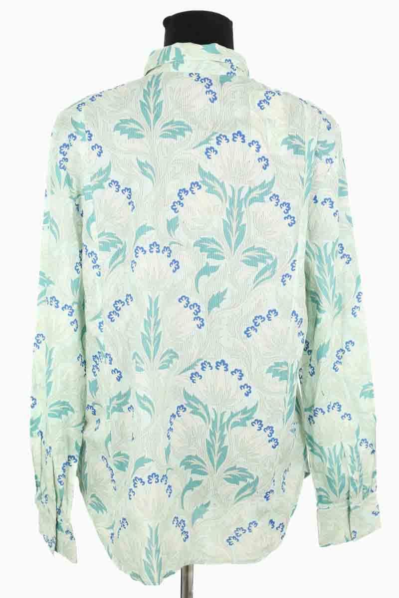 Chemise Soeur Jules Vert en Coton
