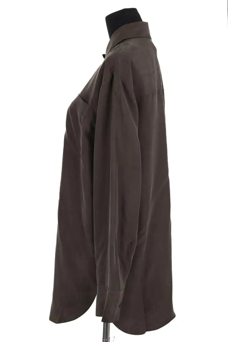 Chemise Soeur Kaki en Soie