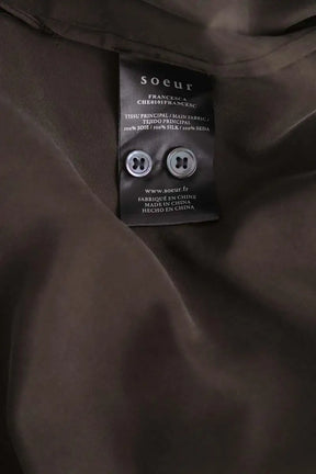 Chemise Soeur Kaki en Soie