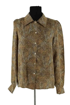 Chemise Sonia Rykiel Jaune en Soie, taille L - Seconde Main