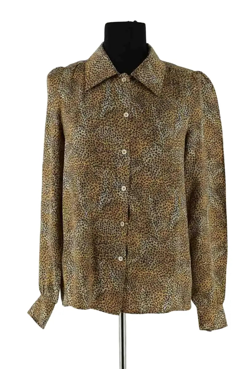 Chemise Sonia Rykiel Jaune en Soie, taille L - Seconde Main