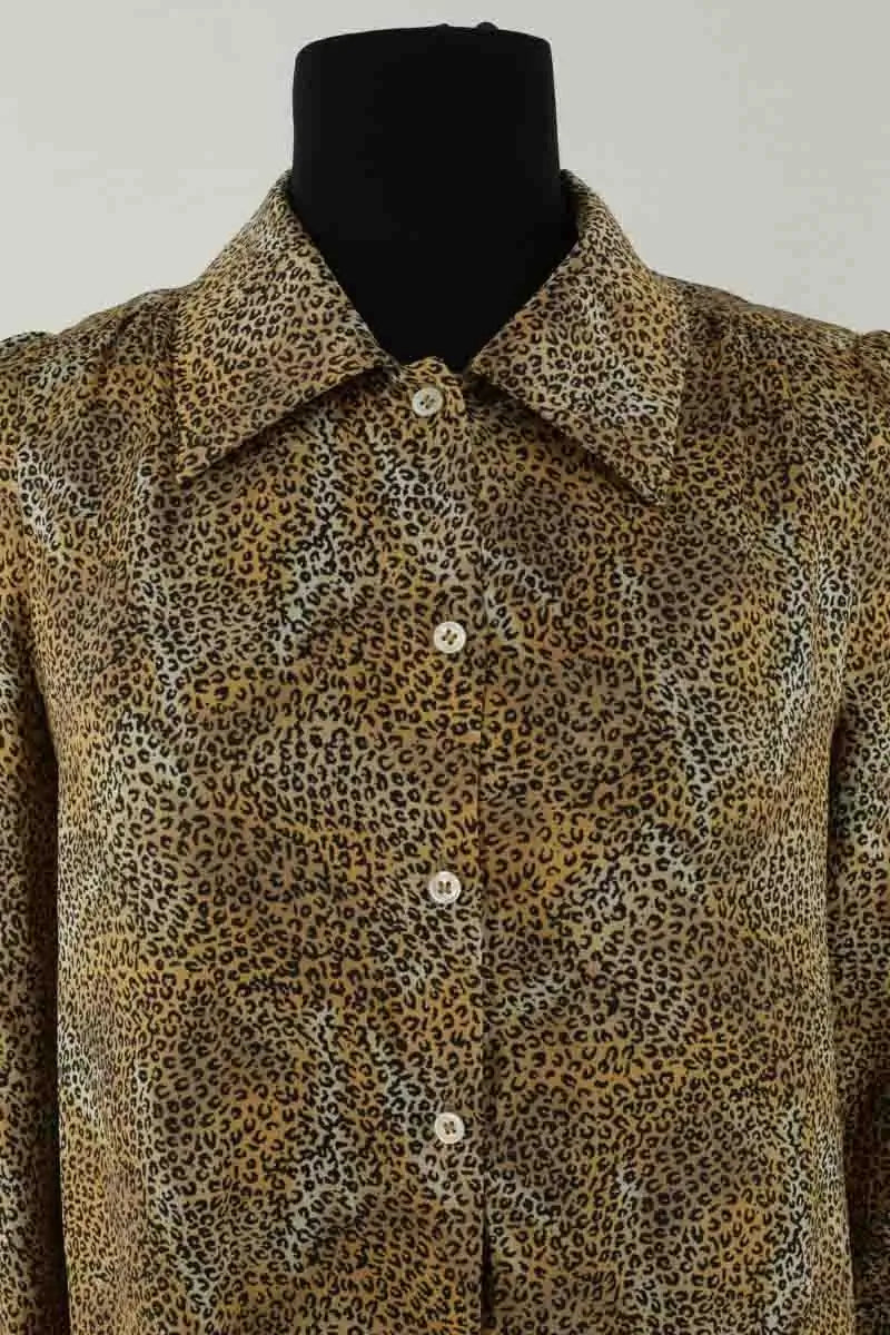 Chemise Sonia Rykiel Jaune en Soie