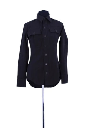 Chemise Stella McCartney Noir en Laine, taille M - Seconde Main