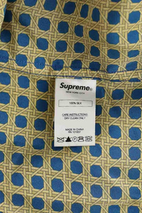 Chemise Supreme Jaune en Soie