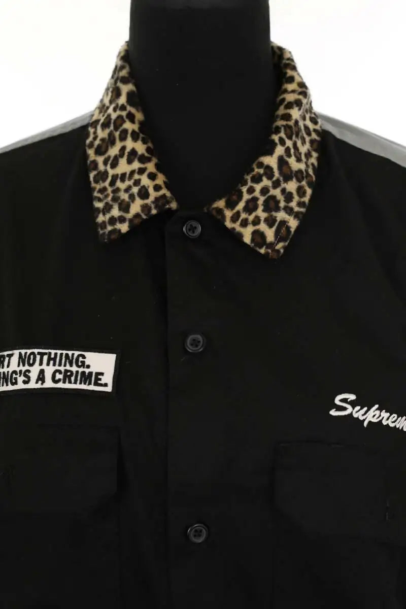 Chemise Supreme Noir en Coton