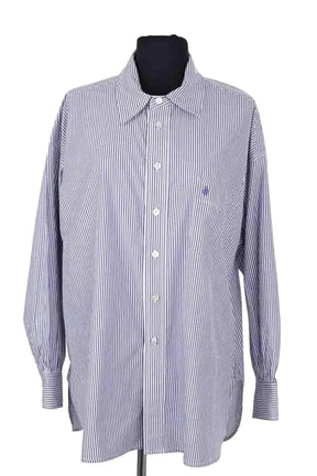 Chemise Suzie Kondi Kappa shirt poplin Bleu en Coton, taille XS - Seconde Main