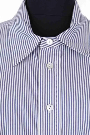 Chemise Suzie Kondi Kappa shirt poplin Bleu en Coton
