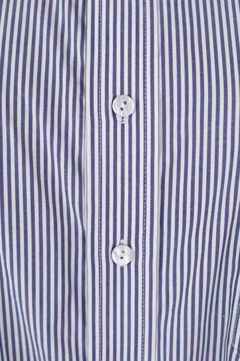 Chemise Suzie Kondi Kappa shirt poplin Bleu en Coton