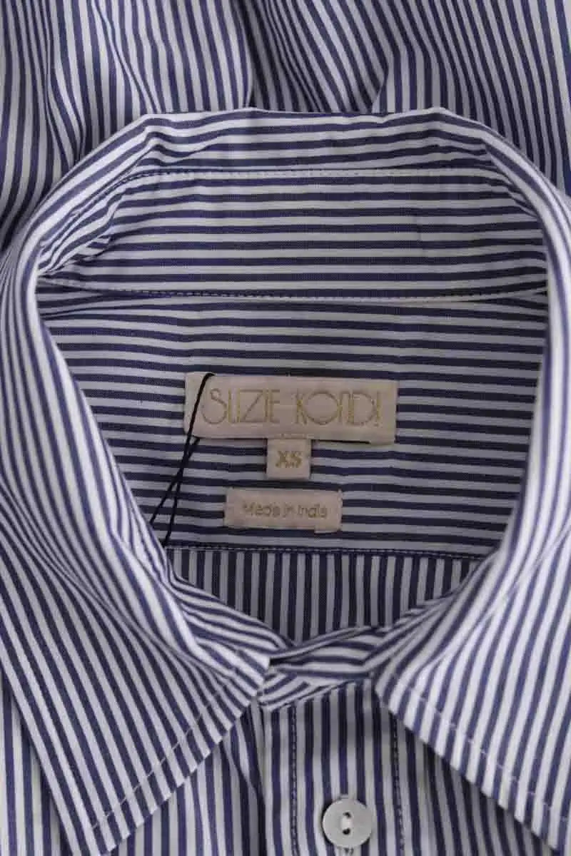 Chemise Suzie Kondi Kappa shirt poplin Bleu en Coton