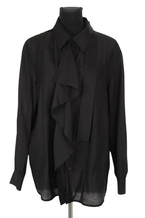 Chemise System Noir en Coton, taille S - Seconde Main