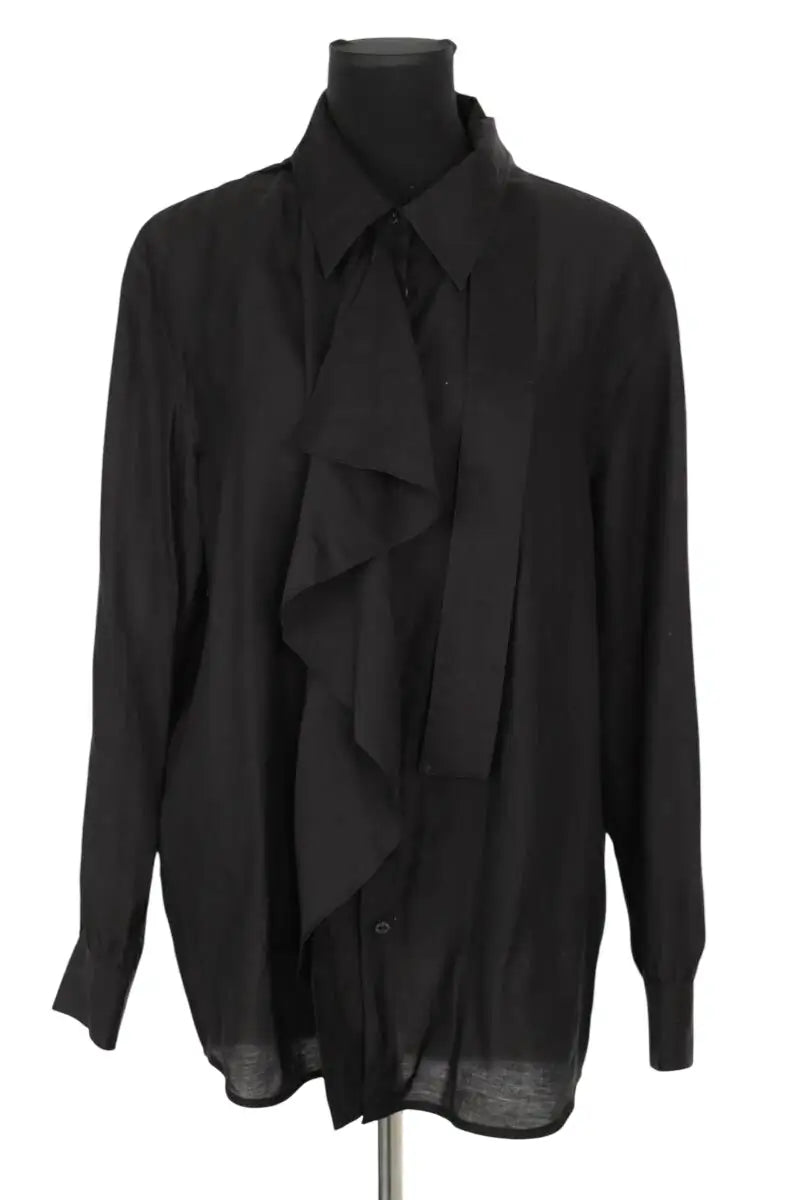 Chemise System Noir en Coton, taille S - Seconde Main