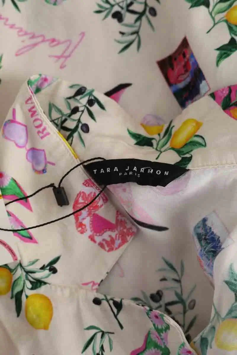 Chemise Tara Jarmon Blanc en Viscose