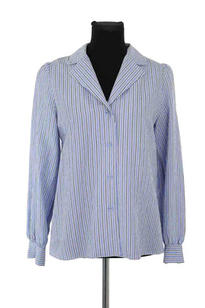 Chemise Tara Jarmon Bleu en Viscose, taille M - Seconde Main