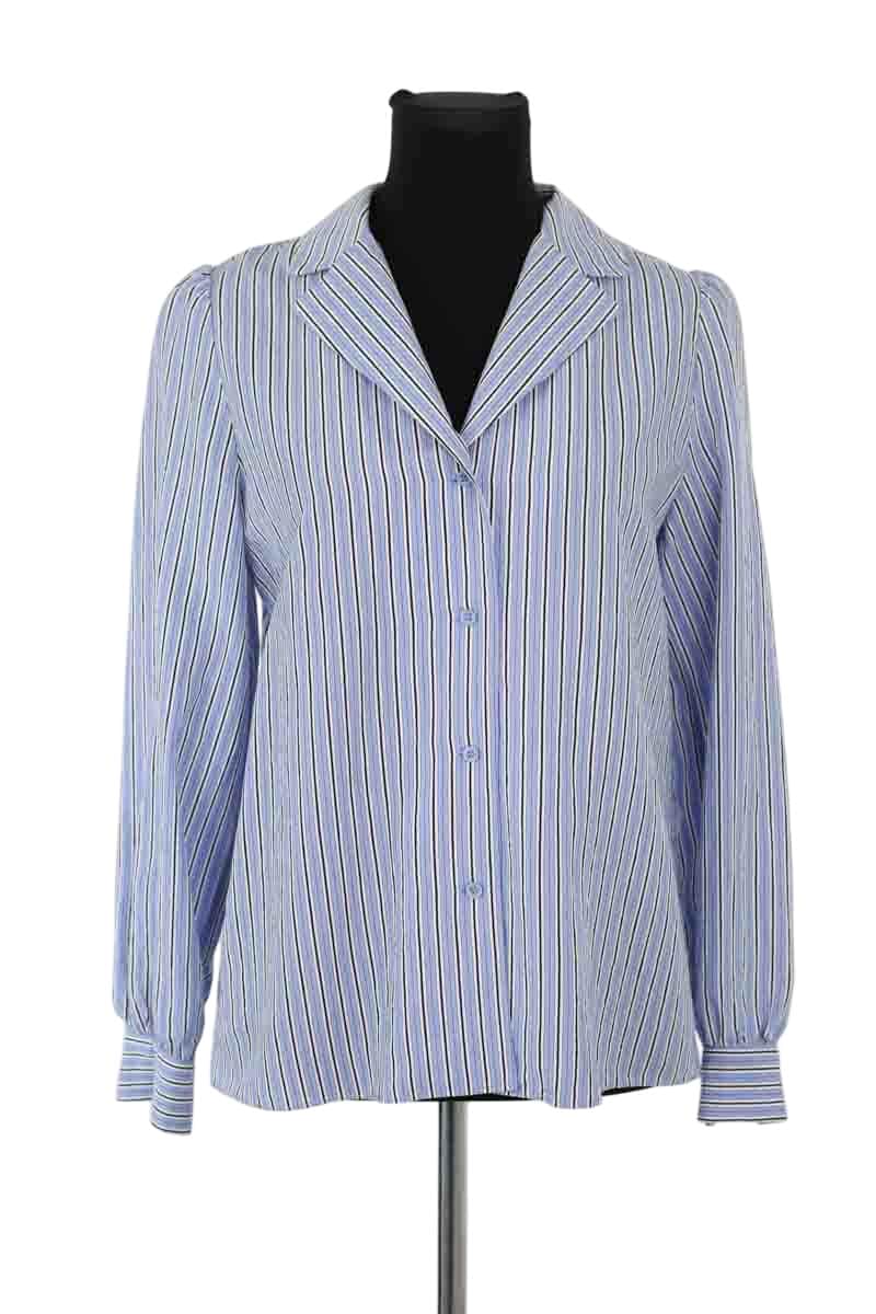 Chemise Tara Jarmon Bleu en Viscose, taille M - Seconde Main