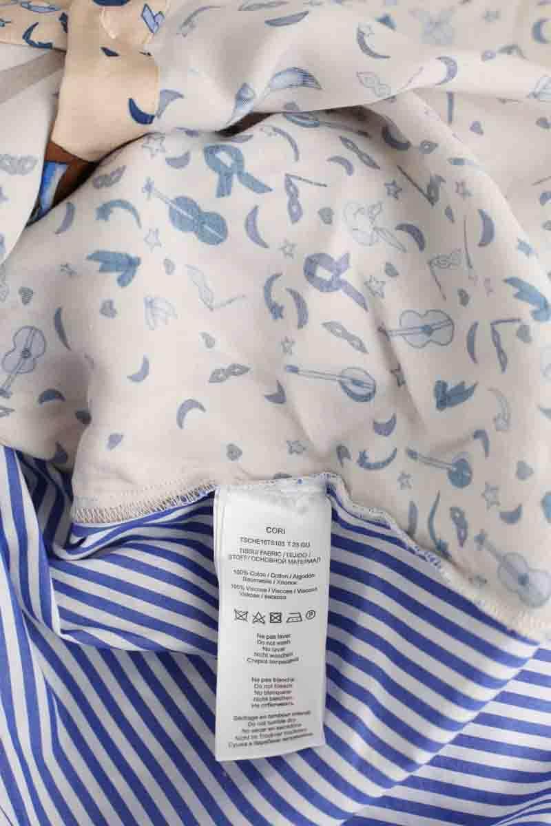 Chemise Tara Jarmon Cori Bleu en Coton