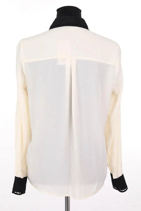 Chemise Tara Jarmon Ecru en Synthétique