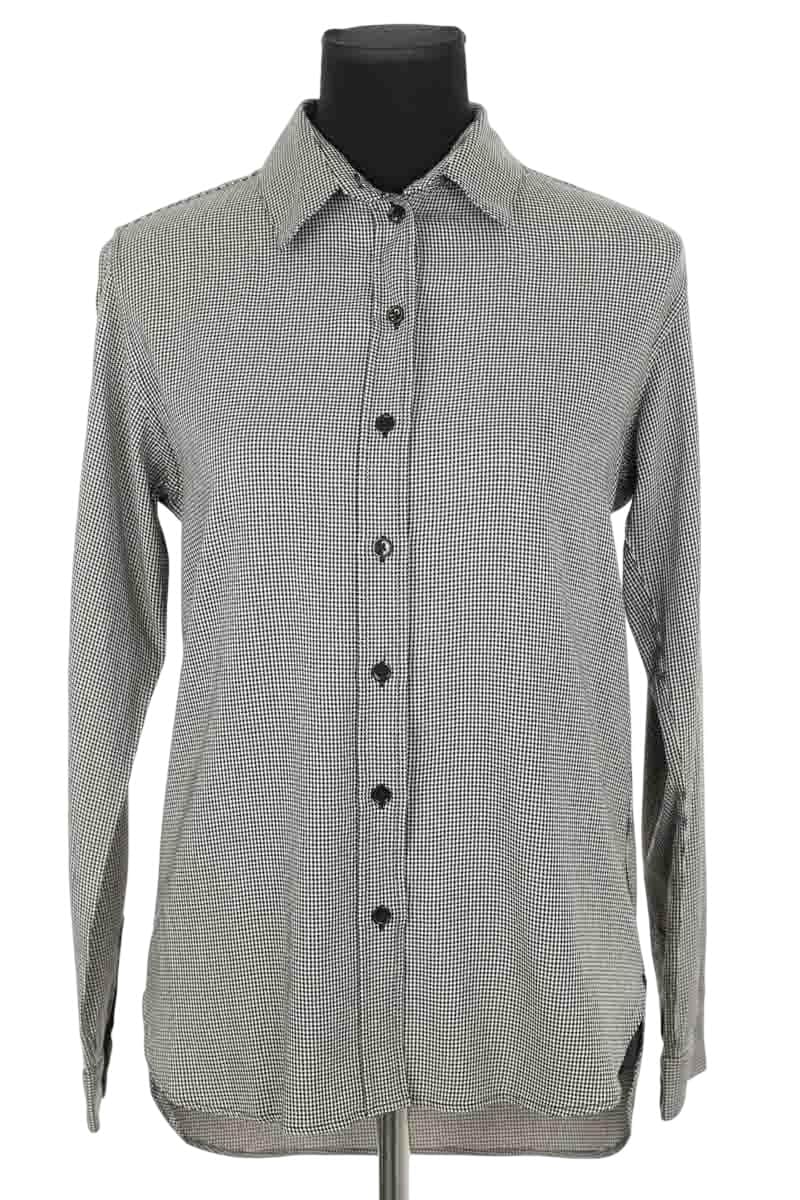 Chemise The Kooples Anthracite en Viscose, taille S - Seconde Main
