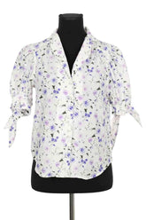 Chemise The Kooples Blanc en Coton, taille S - Seconde Main
