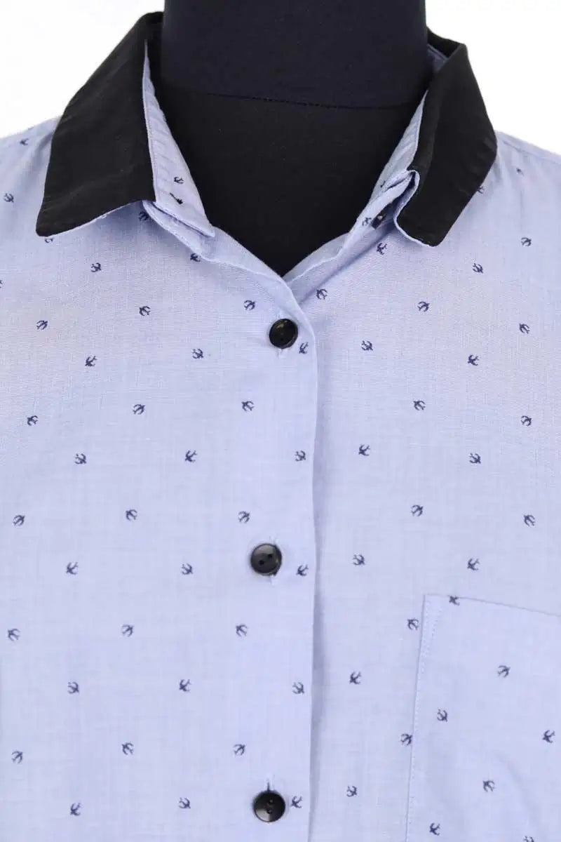 Chemise The Kooples Bleu en Coton