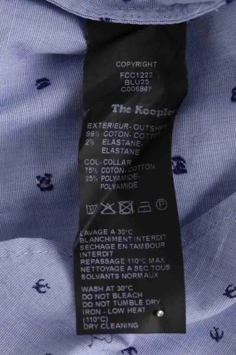 Chemise The Kooples Bleu en Coton