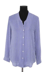 Chemise The Kooples Bleu en Synthétique, taille M - Seconde Main