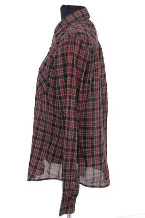 Chemise The Kooples Bordeaux en Coton