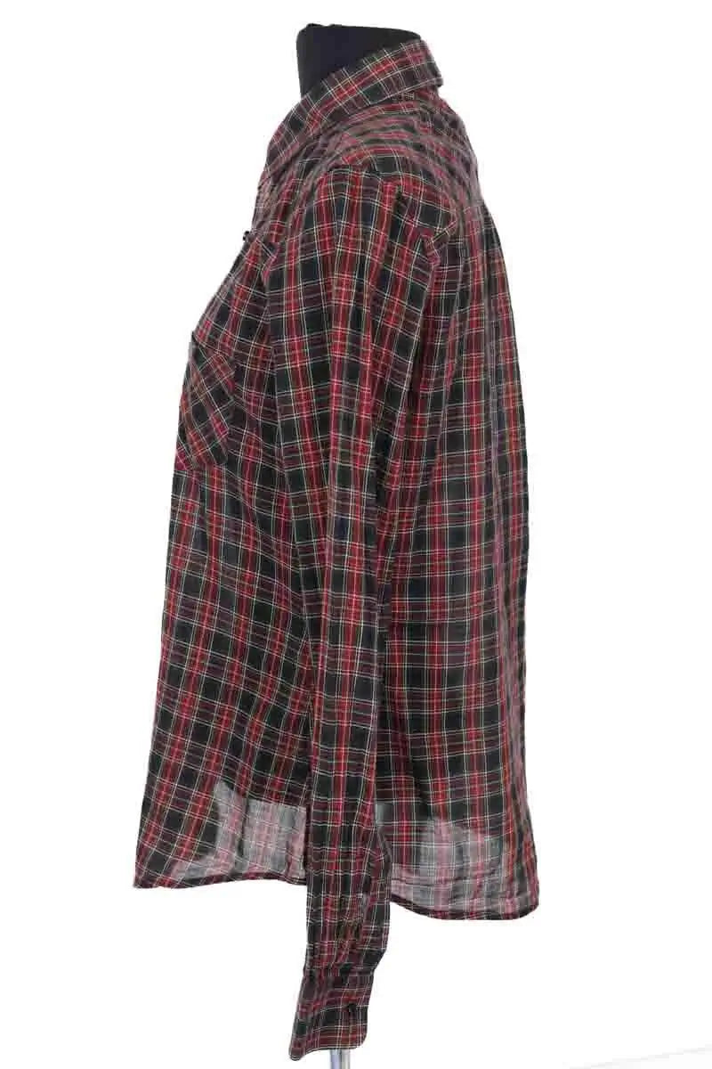 Chemise The Kooples Bordeaux en Coton