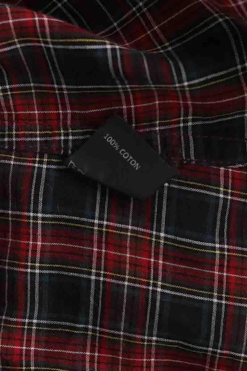 Chemise The Kooples Bordeaux en Coton