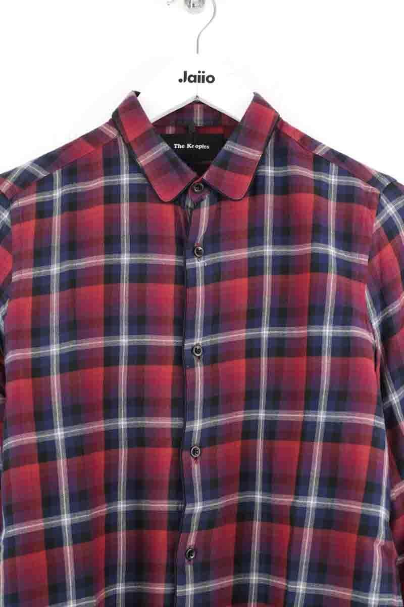 Chemise The Kooples Bordeaux en Coton