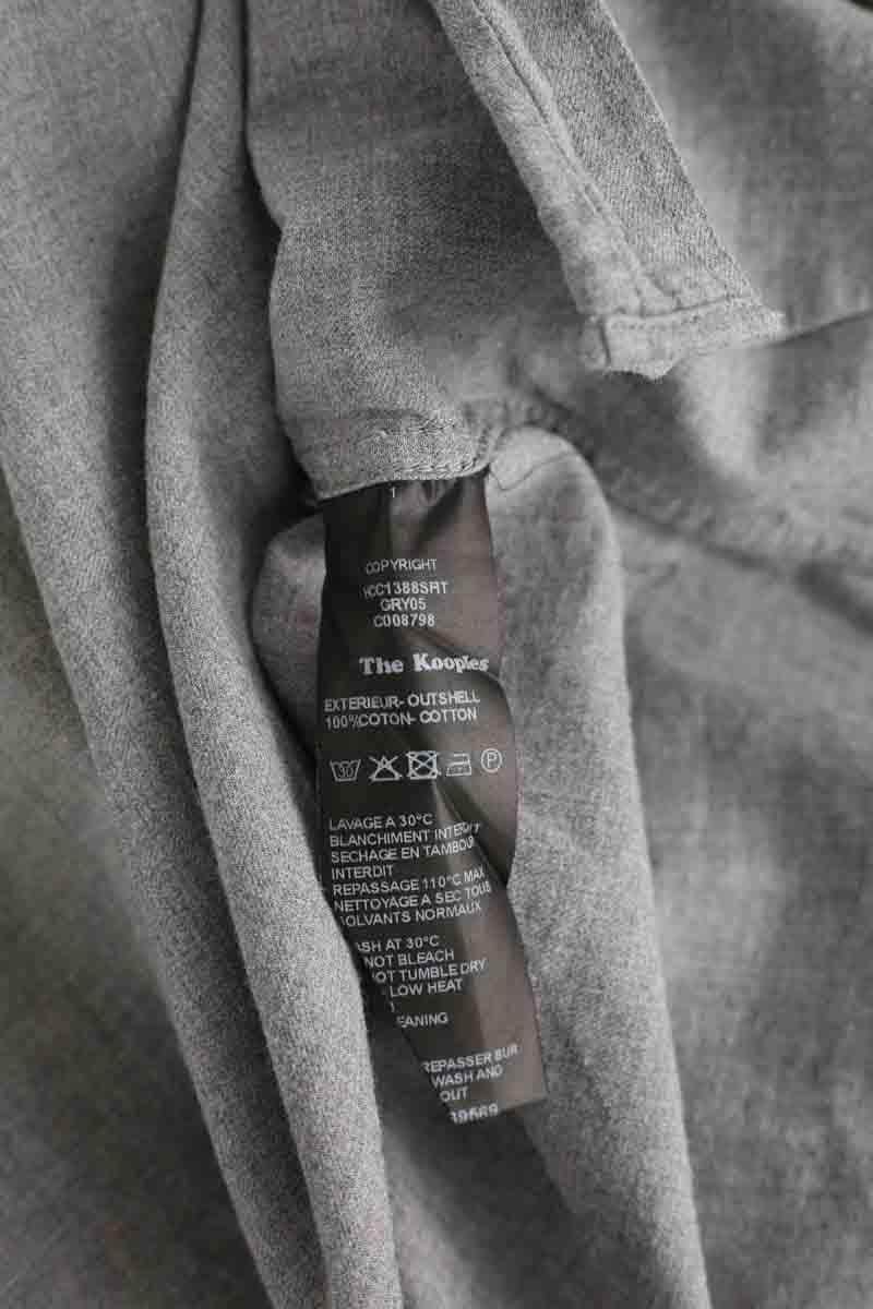 Chemise The Kooples Gris en Coton