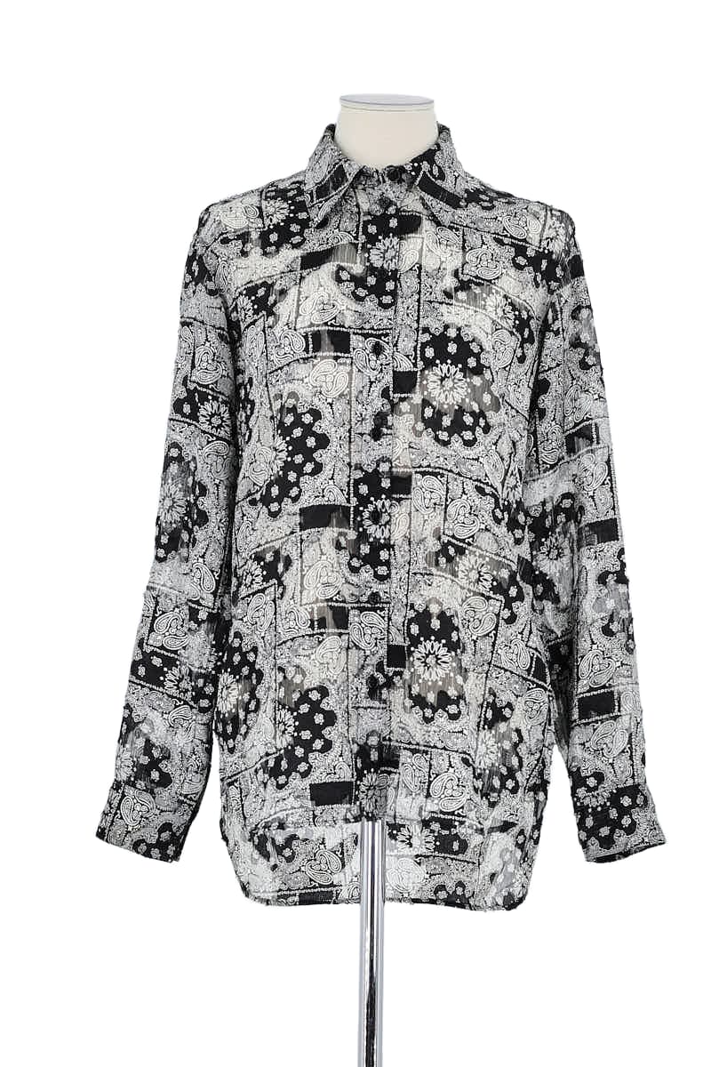 Chemise The Kooples Gris en Polyester, taille S - Seconde Main