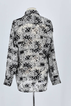 Chemise The Kooples Gris en Polyester