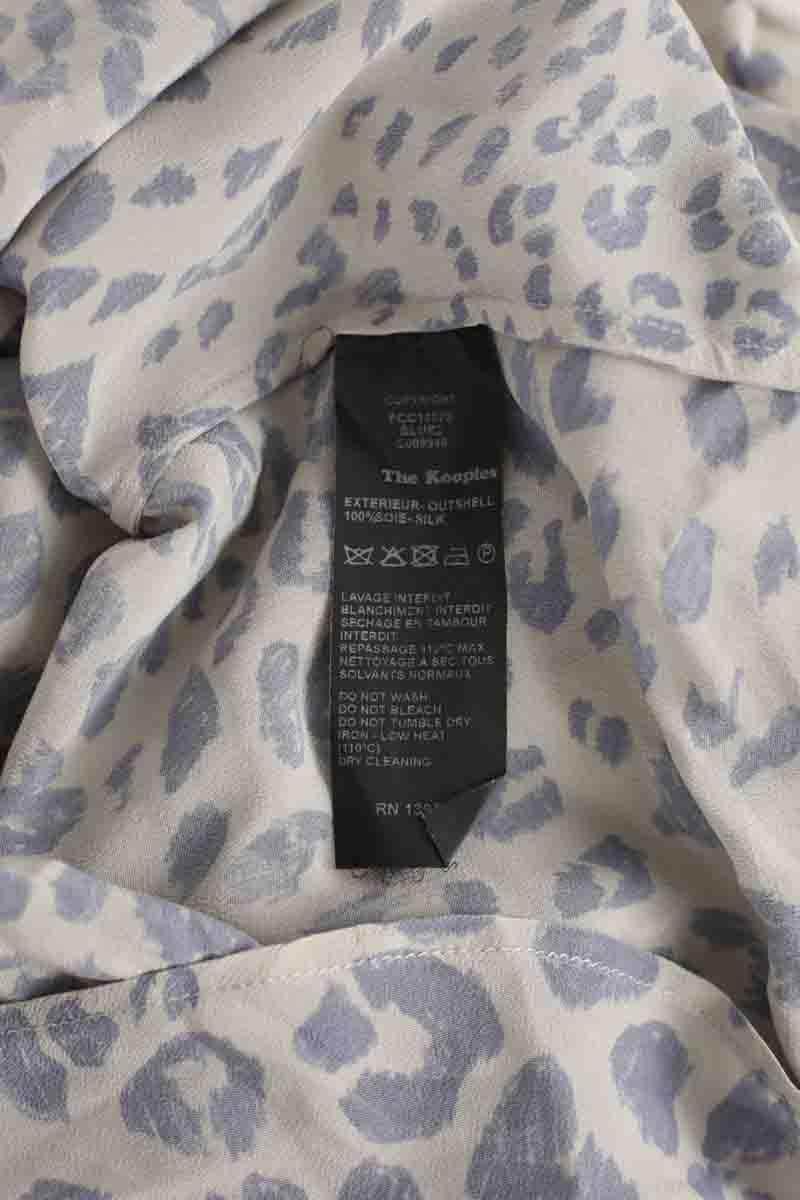 Chemise The Kooples Gris en Soie