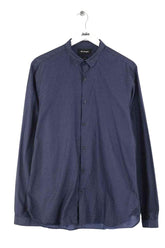 Chemise The Kooples Marine en Coton, taille L - Seconde Main