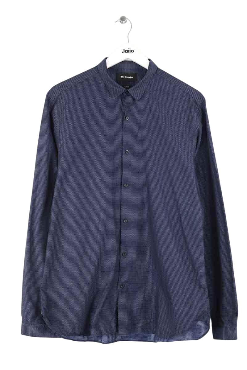 Chemise The Kooples Marine en Coton, taille L - Seconde Main