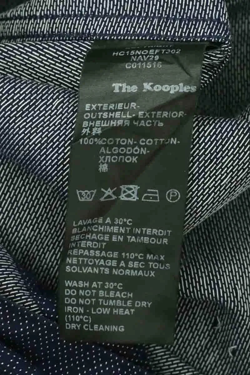 Chemise The Kooples Marine en Coton