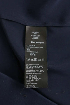 Chemise The Kooples Marine en Soie