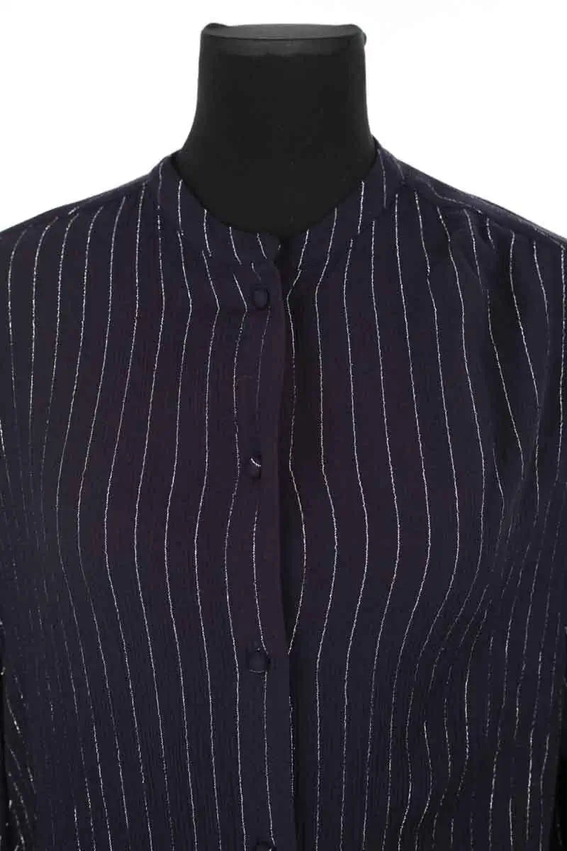 Chemise The Kooples Marine en Viscose