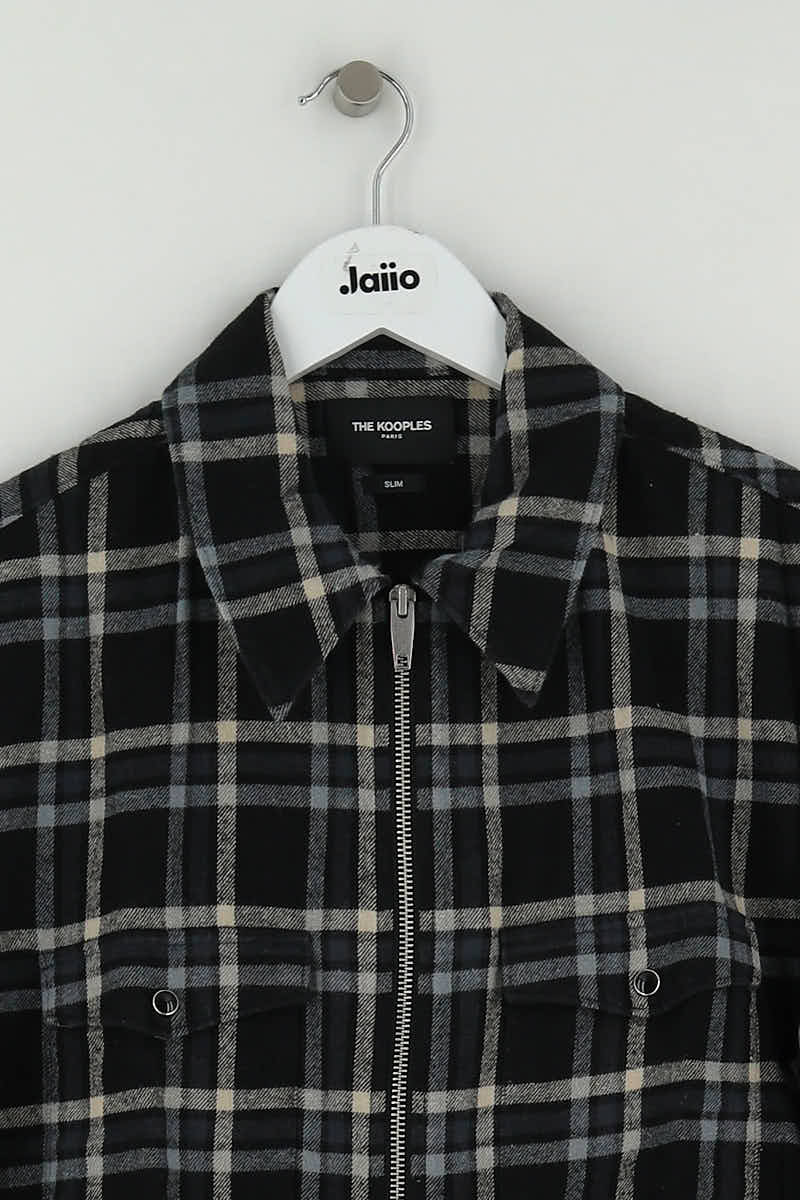 Chemise The Kooples Noir en Coton